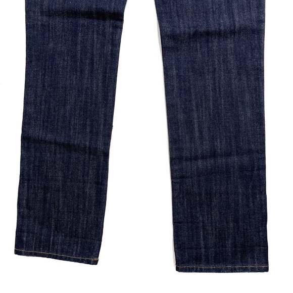 Carmar LF Women’s Size 24 Dark Blue Non-Stretch Denim Low Rise Baggy Jeans NWT - Picture 10 of 12